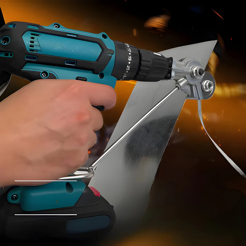 CortaMétal™ – Grignoteuse de Tôle Professionnelle pour Perceuse